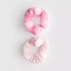 Conjunto de 9 elásticos de cabelo jumbo em cetim para dormir