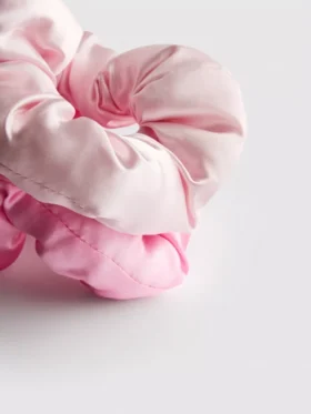 Conjunto de 9 elásticos de cabelo jumbo em cetim para dormir