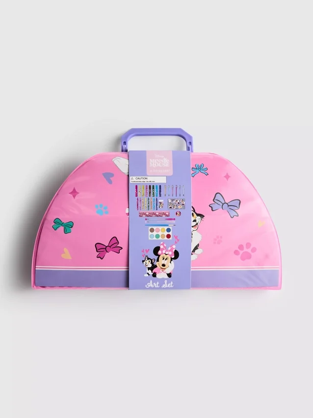 Conjunto de arte da Minnie Mouse da Disney