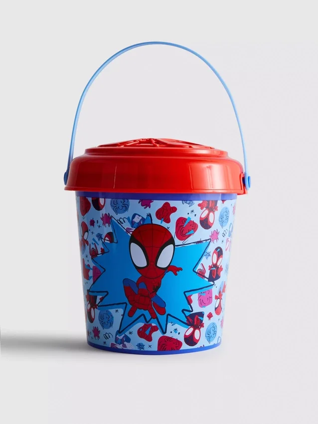 Conjunto de balde de praia do Homem-Aranha da Marvel
