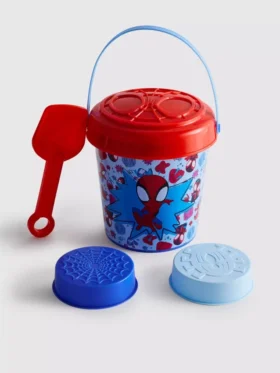 Conjunto de balde de praia do Homem-Aranha da Marvel
