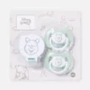 Conjunto de chupeta e suporte do Ursinho Pooh da Disney