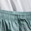 Conjunto de pijama curto com textura