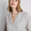 Conjunto de pijama curto estilo «boyfriend» em jersey