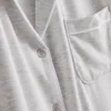 Conjunto de pijama curto estilo «boyfriend» em jersey
