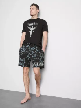 Conjunto de pijama curto Nirvana
