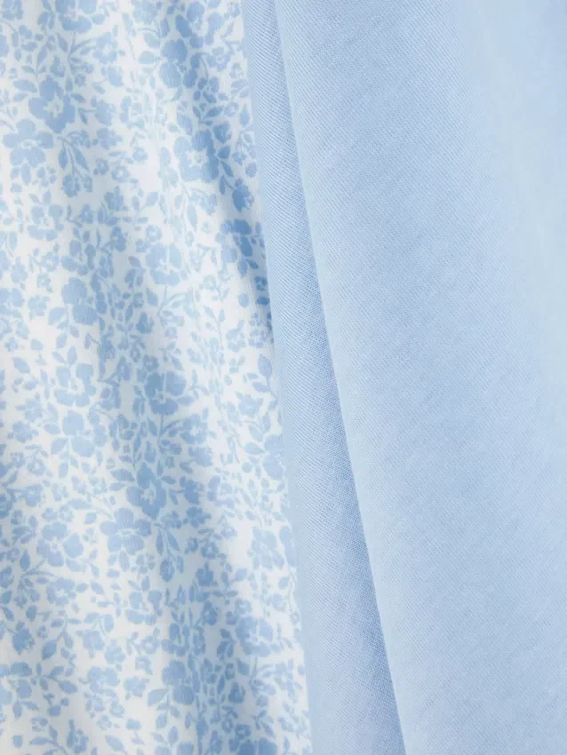 Conjunto de pijama de calções estampado