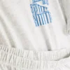 Conjunto de pijama de calções estampado