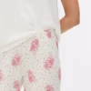 Conjunto de pijama de calções estampado