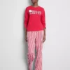 Conjunto de pijama às riscas da Hello Kitty