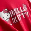 Conjunto de pijama às riscas da Hello Kitty