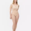 Cueca de cintas modeladoras sem costuras de cintura alta