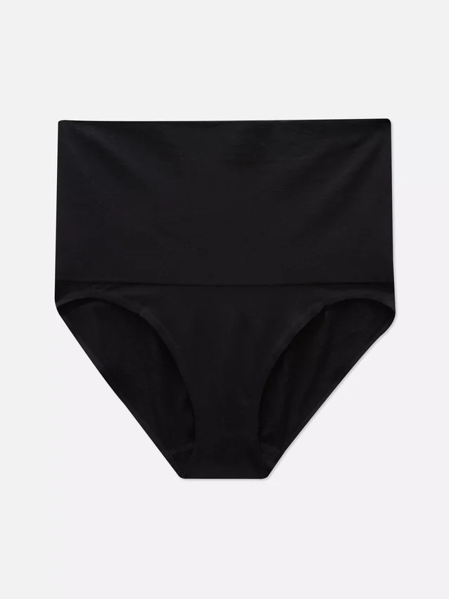Cueca de cintas modeladoras sem costuras de cintura alta