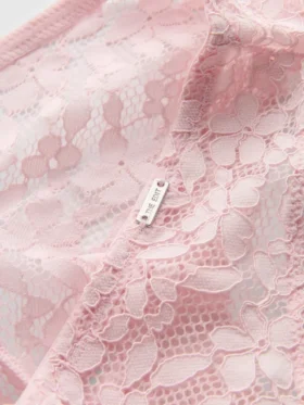 Cuecas brasileiras com renda floral da Edit
