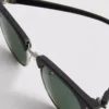 Óculos de sol Clubmaster com lentes coloridas