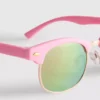 Óculos de sol com lentes redondas