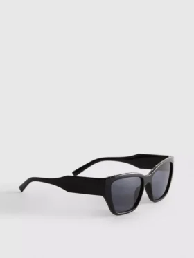 Óculos de sol estilo «olho de gato» com tachas