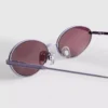 Óculos de sol ovais com lentes coloridas dos anos 90