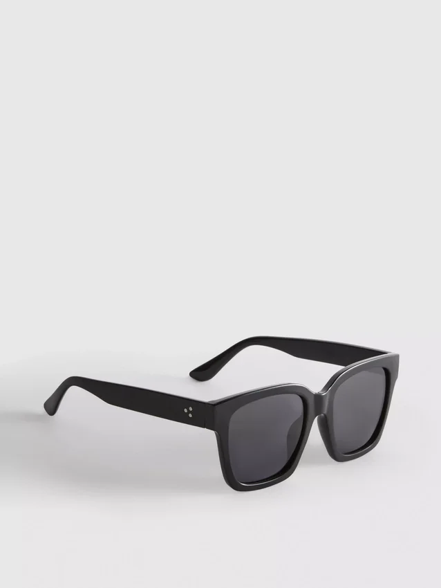 Óculos de sol oversize estilo «olho de gato»