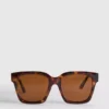 Óculos de sol oversize estilo «olho de gato»