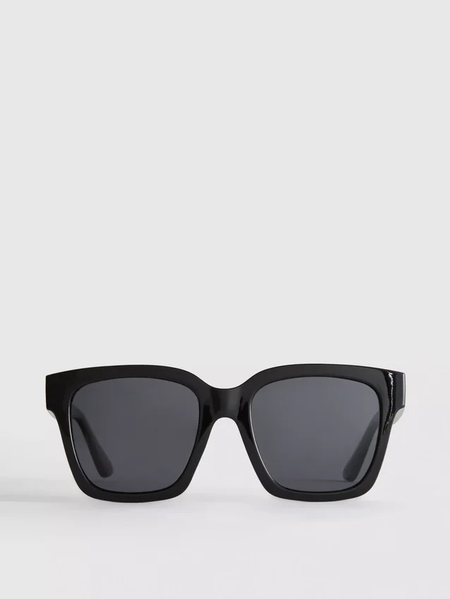 Óculos de sol oversize estilo «olho de gato»
