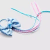 Elástico de cabelo com laço do Stitch da Disney