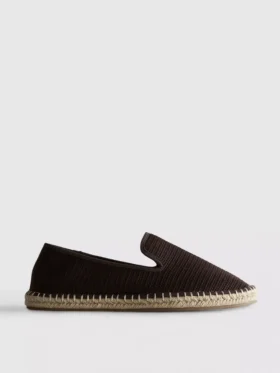 Espadrilha de malha de cano baixo