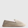 Espadrilha de malha de cano baixo