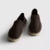 Espadrilha de malha de cano baixo