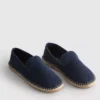 Espadrilha de malha de cano baixo