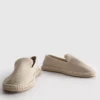 Espadrilha de malha de cano baixo