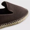 Espadrilha de malha de cano baixo