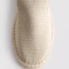 Espadrilha de malha de cano baixo