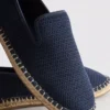 Espadrilha de malha de cano baixo