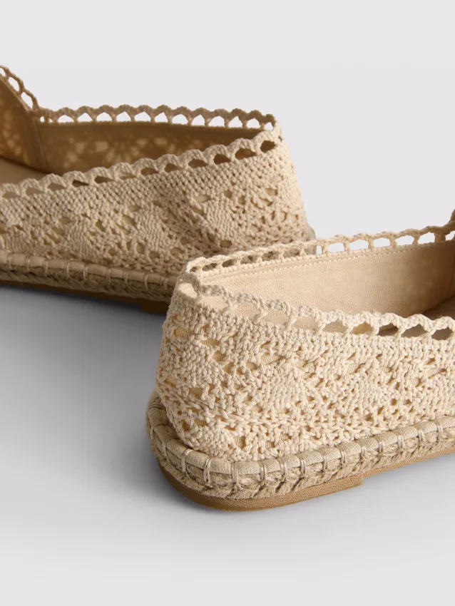 Espadrilhas com atacadores