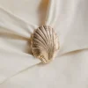 Fato de banho bandeau com detalhes em conchas