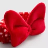 Fita para a cabeça com laço de pelúcia da Minnie Mouse da Disney