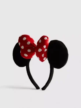 Fita para a cabeça com orelhas da Minnie Mouse da Disney