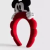 Fita para a cabeça de pelúcia do Mickey Mouse da Disney