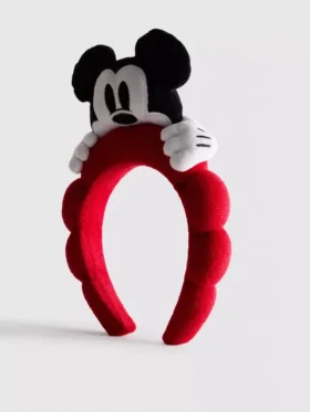 Fita para a cabeça de pelúcia do Mickey Mouse da Disney