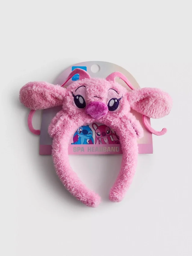 Fita para a cabeça de spa com o Stitch Anjo da Disney