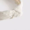 Fita para o cabelo com nó floral