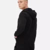 Hoodie essencial com fecho de correr