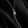 Hoodie essencial com fecho de correr