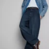 Jeans de cintura média