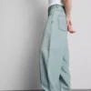 Jeans de cintura média