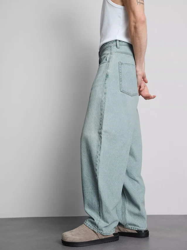 Jeans de cintura média