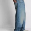 Jeans de cintura média