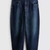 Jeans de cintura média