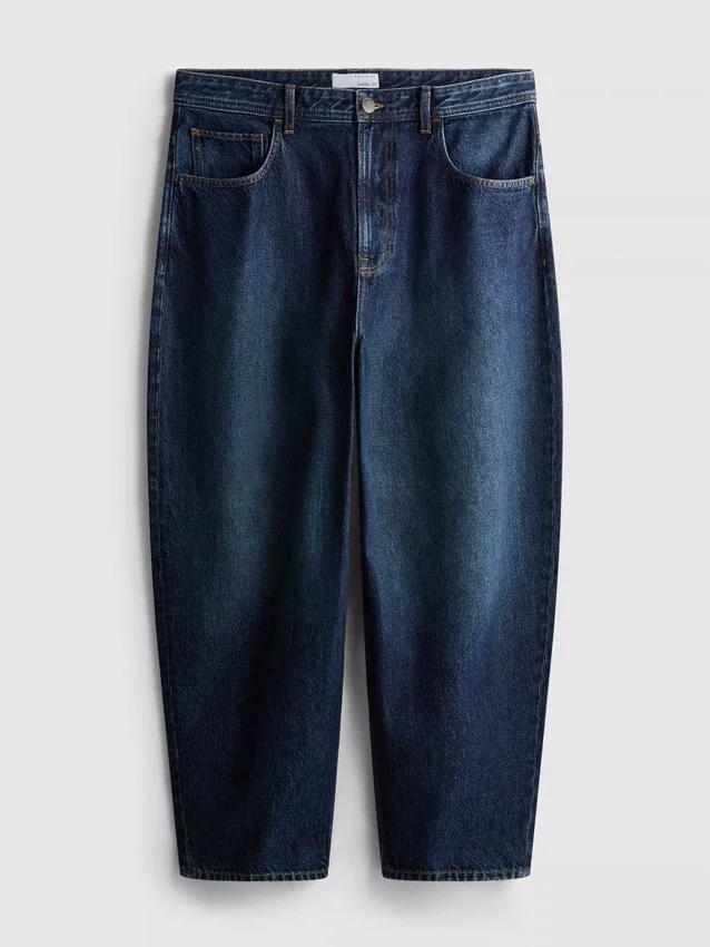 Jeans de cintura média